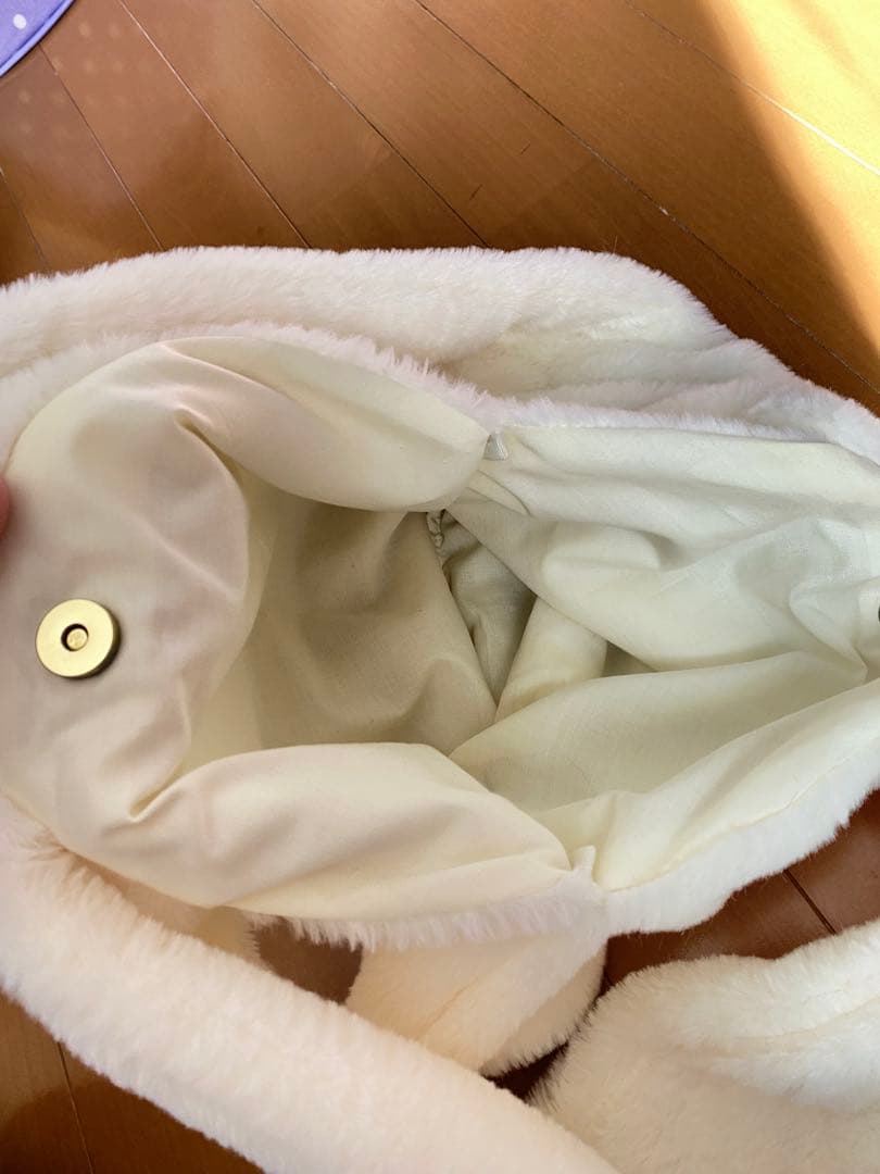 サンリオ　ウィッシュミーメル　トートバッグ　ふわふわ