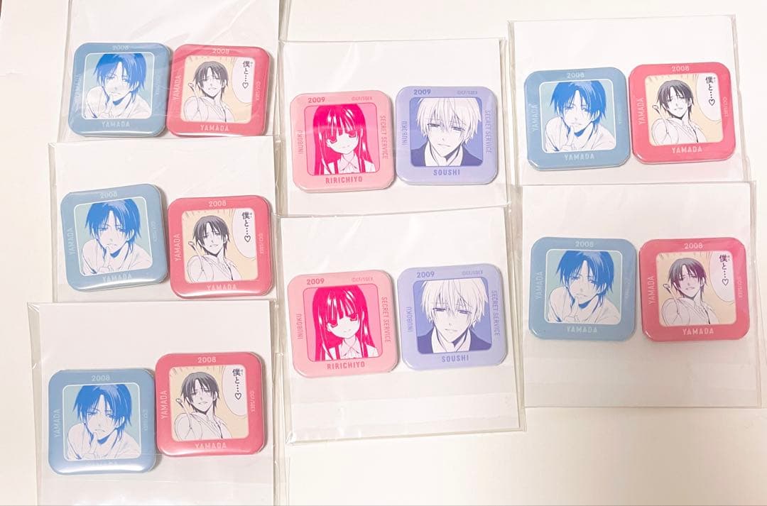 妖狐×SS dear まほあく 藤原ここあ　コレクション　ミニ缶バッジセット