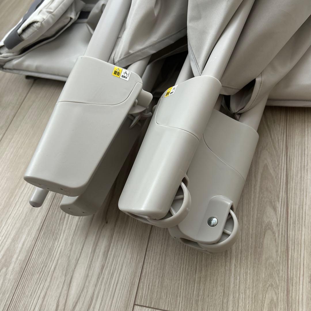 Aprica アップリカ　ココネルエアーAB ベビーベッド　グレーベア