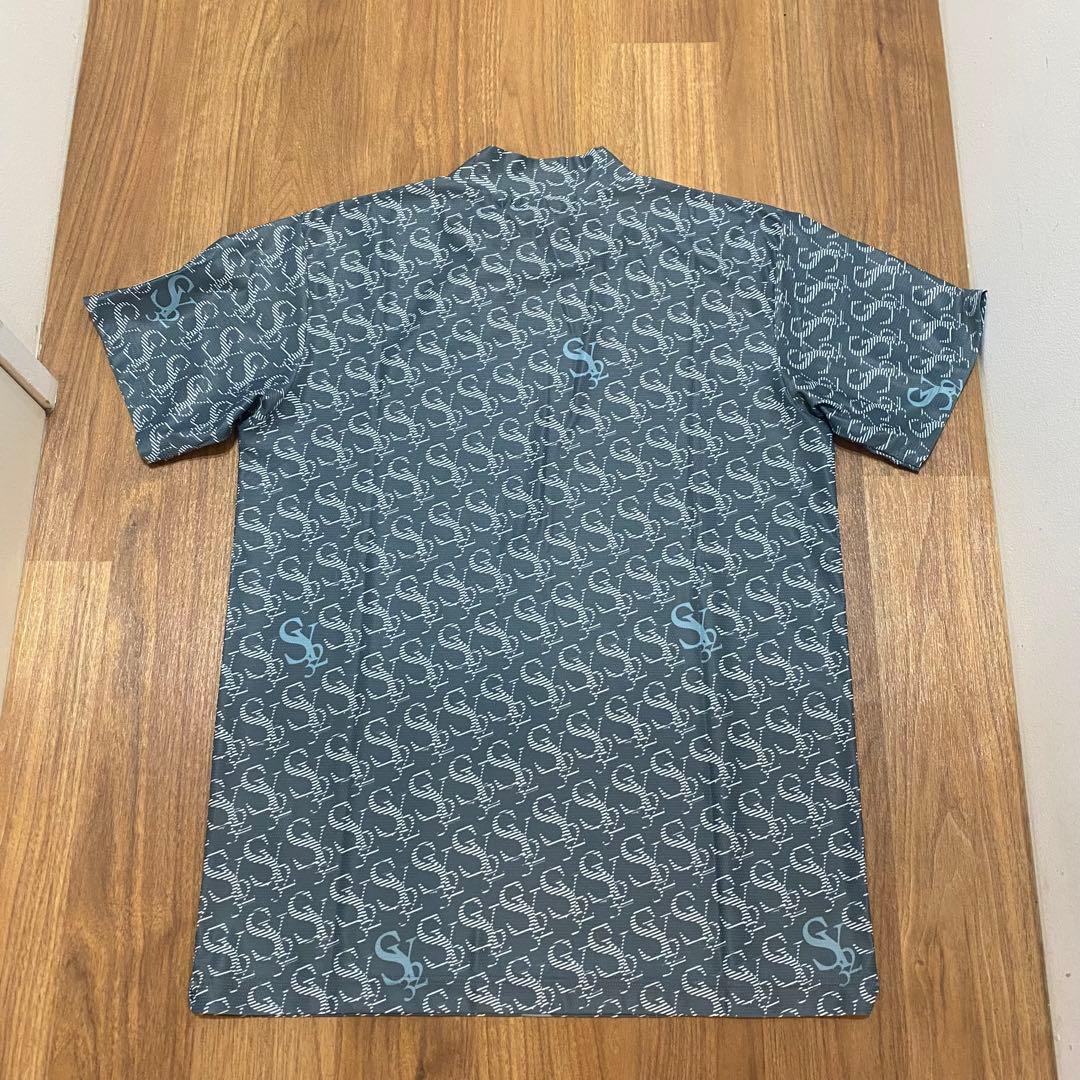 【SY32 SWEET YEARS】モックネックシャツ M チャコール