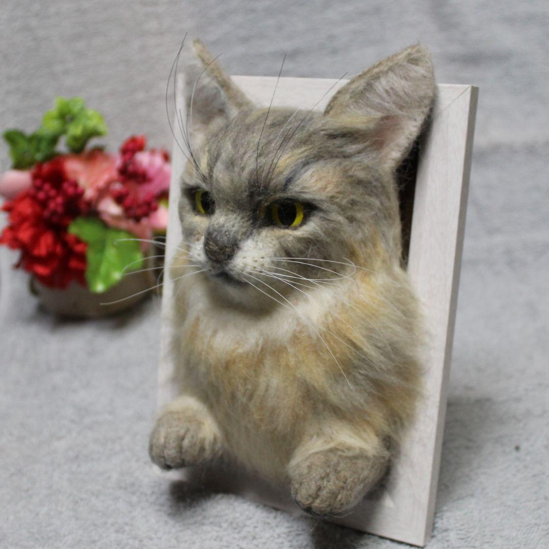 あまねさま専用 羊毛フェルト 額飾り