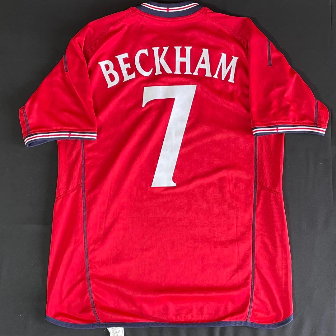 【正規品・激レア】イングランド 2002-04 UMBRO ベッカム 7