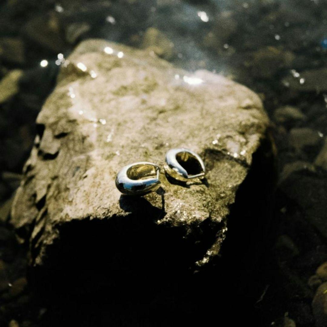 【新品未使用】Llife PEBBLE PIERCE SILVER925