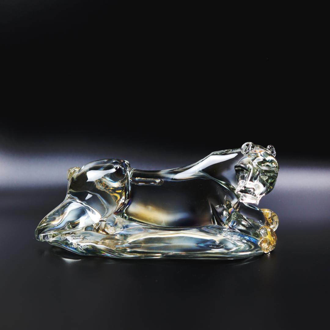 Murano Glass Pino Signoretto パンサー 4.5kg