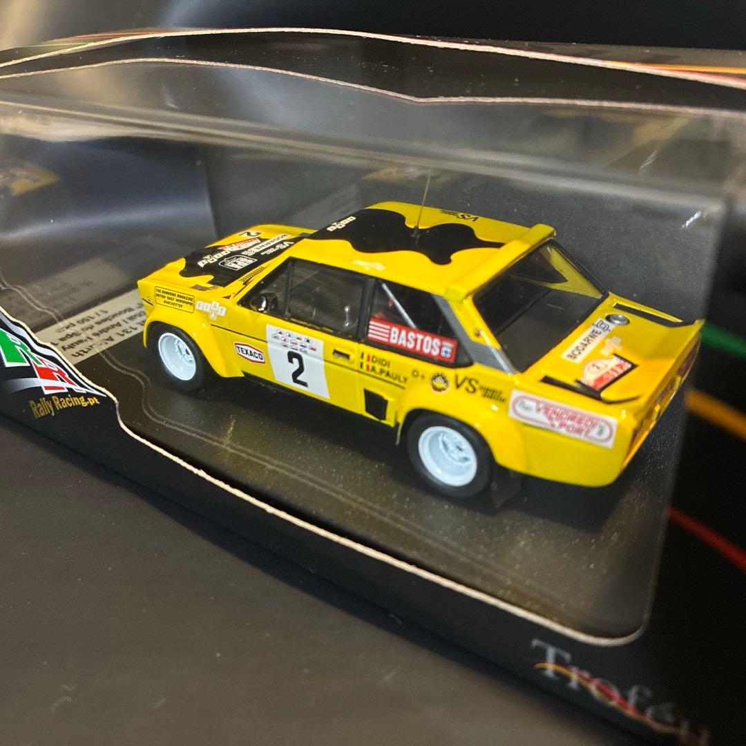 Troféu 1/43 Fiat 131 Abarth #2 1981 150台