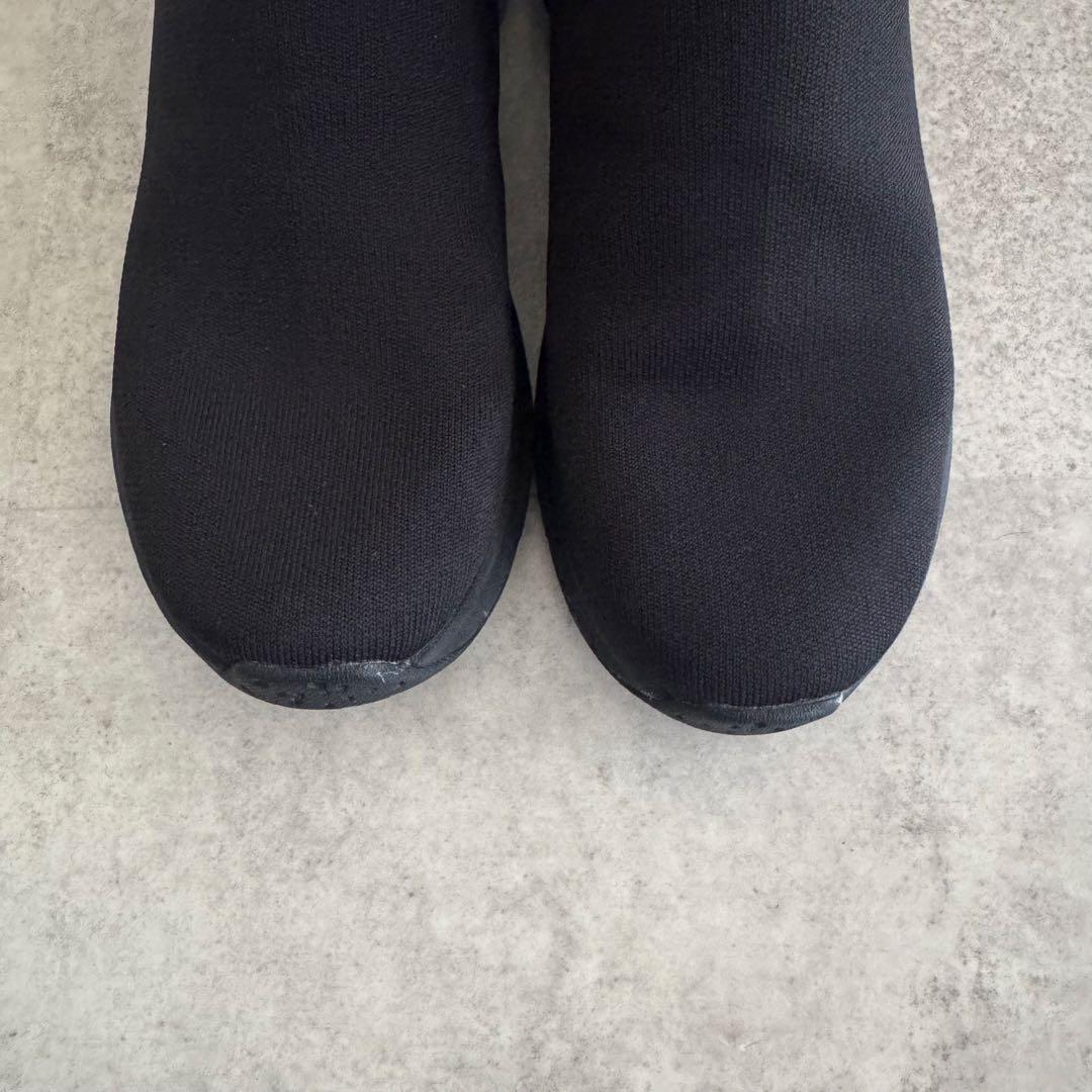 美品★ノースフェイス 防水シューズ　レインシューズ　晴雨兼用　靴　25cm 黒