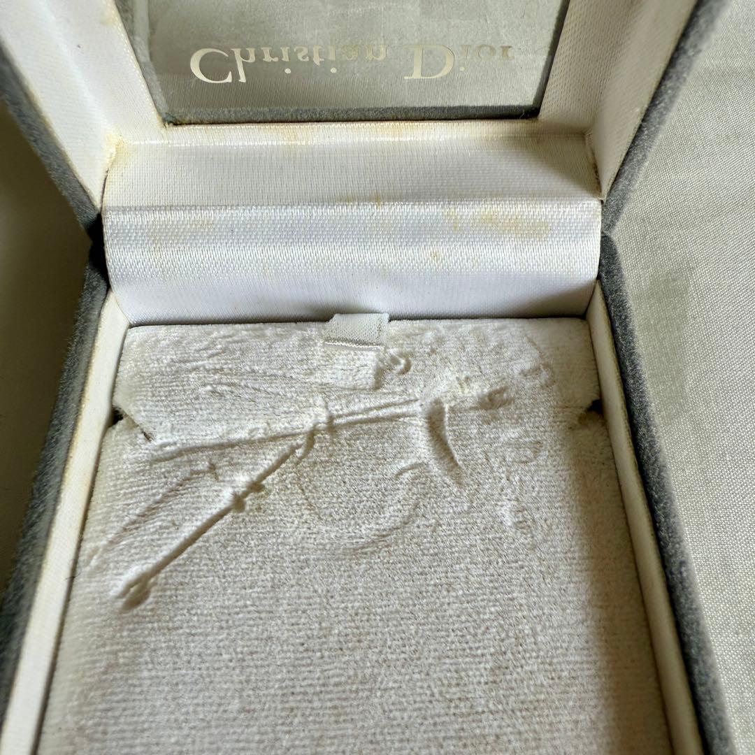 Christian Dior＊ゴールドリボンブローチ