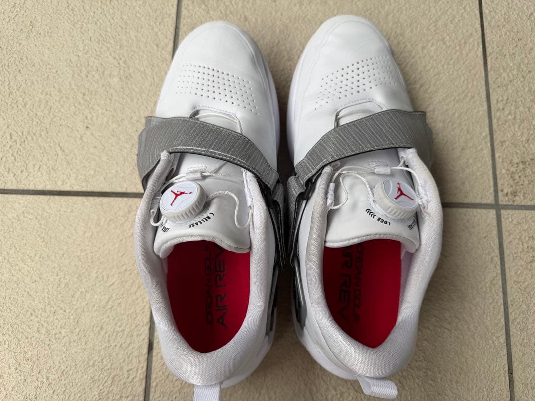 NIKE ジョーダン　エア　レブ　ホワイト　ゴルフシューズ