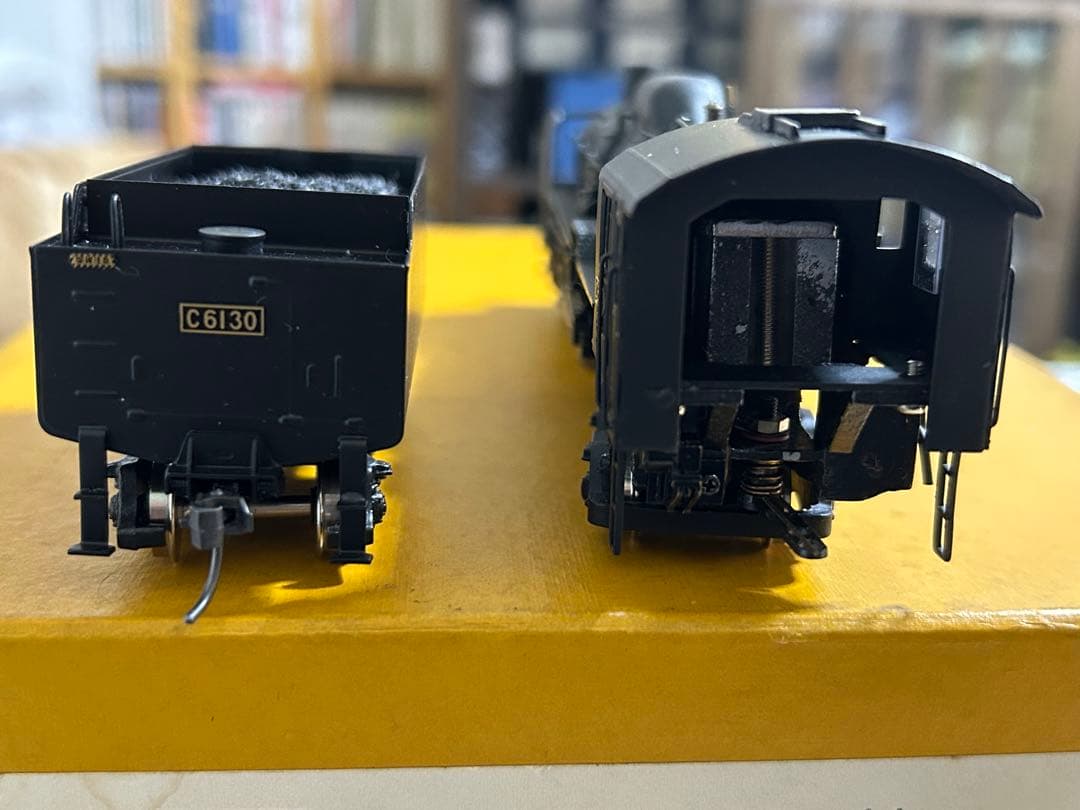 【ジャンク】天賞堂 アダチ C6130 HOゲージ 蒸気機関車