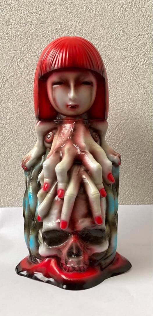 かっこわらい雑貨店 エリザベス Elizabeth 赤髪 ソフビ　フィギュア