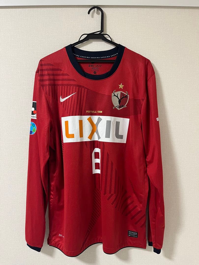 鹿島アントラーズ野沢選手ユニフォーム