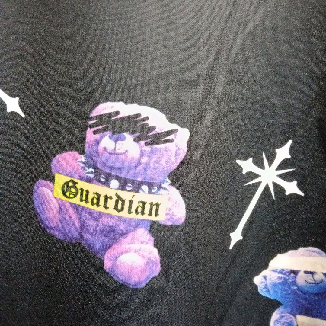 トレーナー　スウェット　テディベア　総柄　オーバーサイズ　ストリート　Y2K