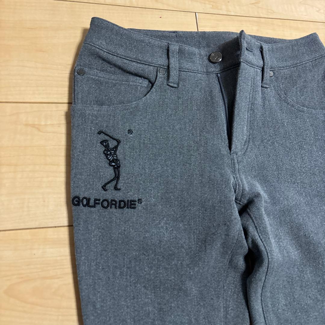 MARK&LONA マークアンドロナ ゴルフパンツ グレー 36 日本製