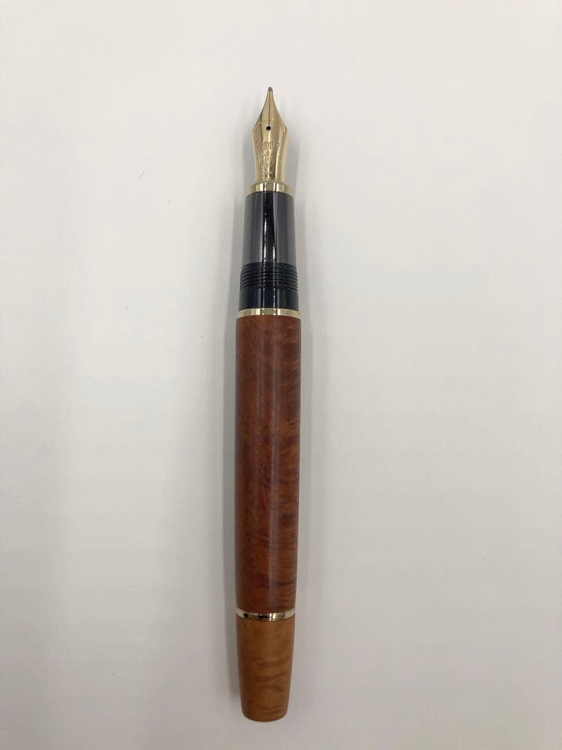 3ADM024 SAILOR セーラー 万年筆 21k NM 長刀研ぎ 木製