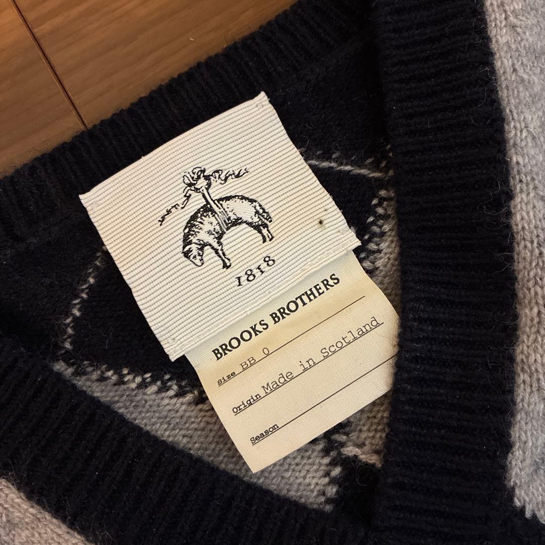 BLACK FLEECE （Thom Browne）カシミア100%アーガイル