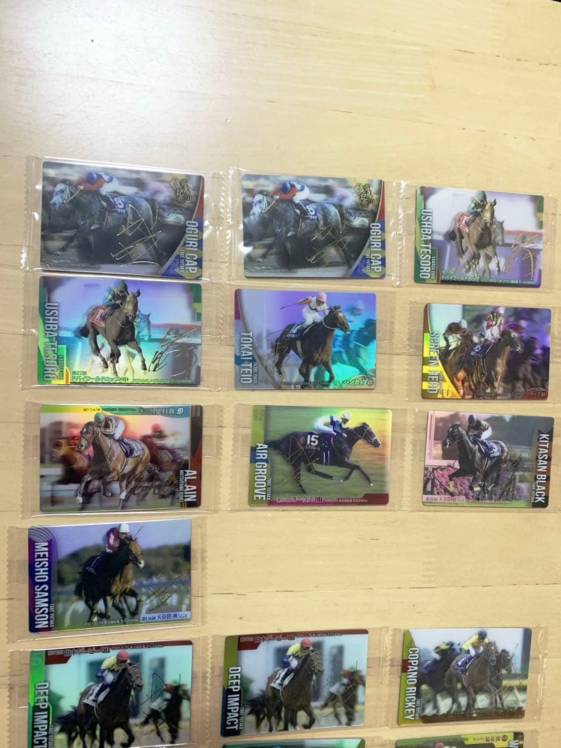 り*う様 サイン24枚＆ノーマル大量 第1、2、3弾（R） サラブレッドホースコ