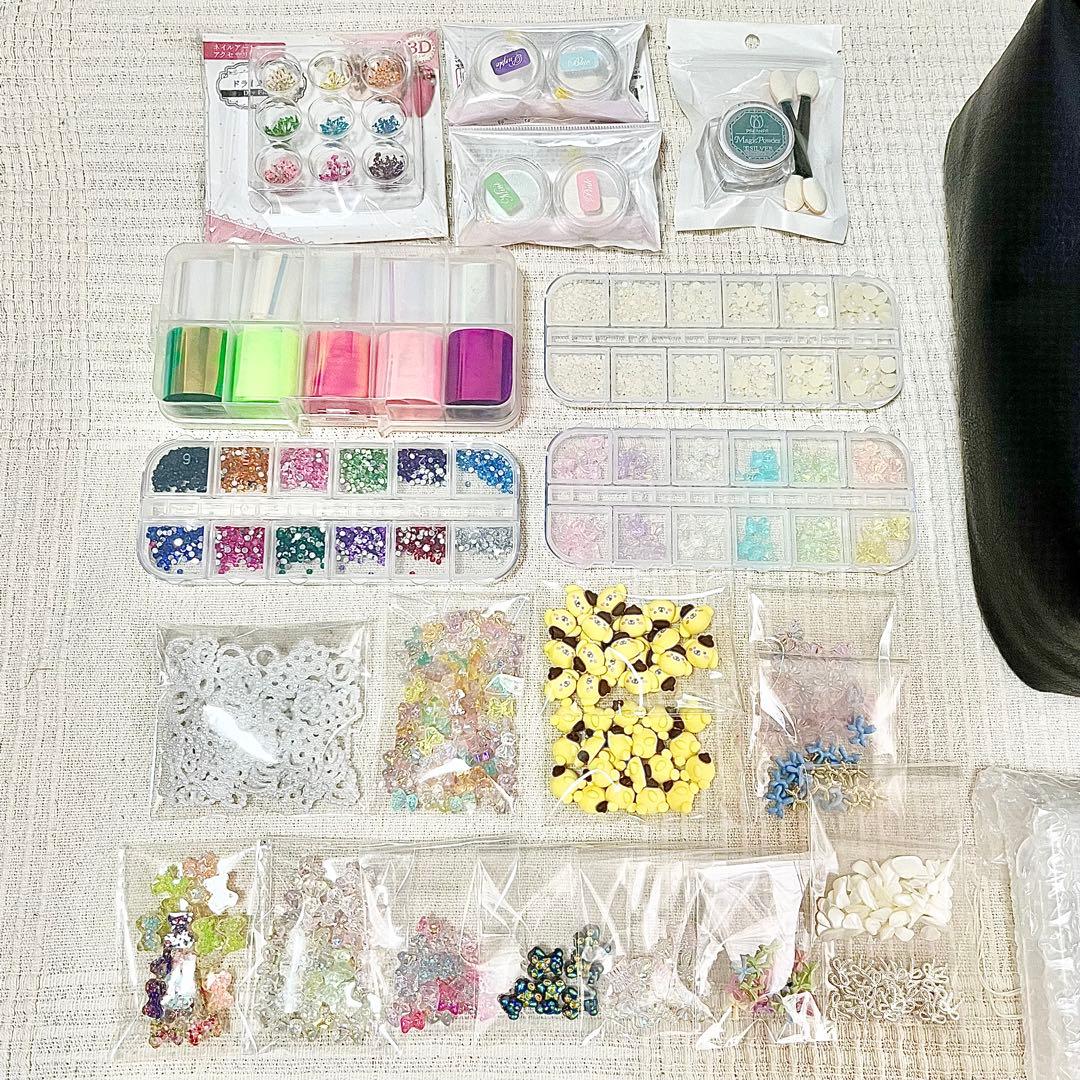 ネイル用品 まとめ売り 開業・練習用セット プロ用ジェル多数