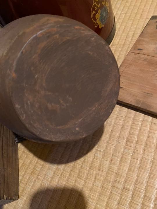 骨董品/辰砂水指☆支那焼☆