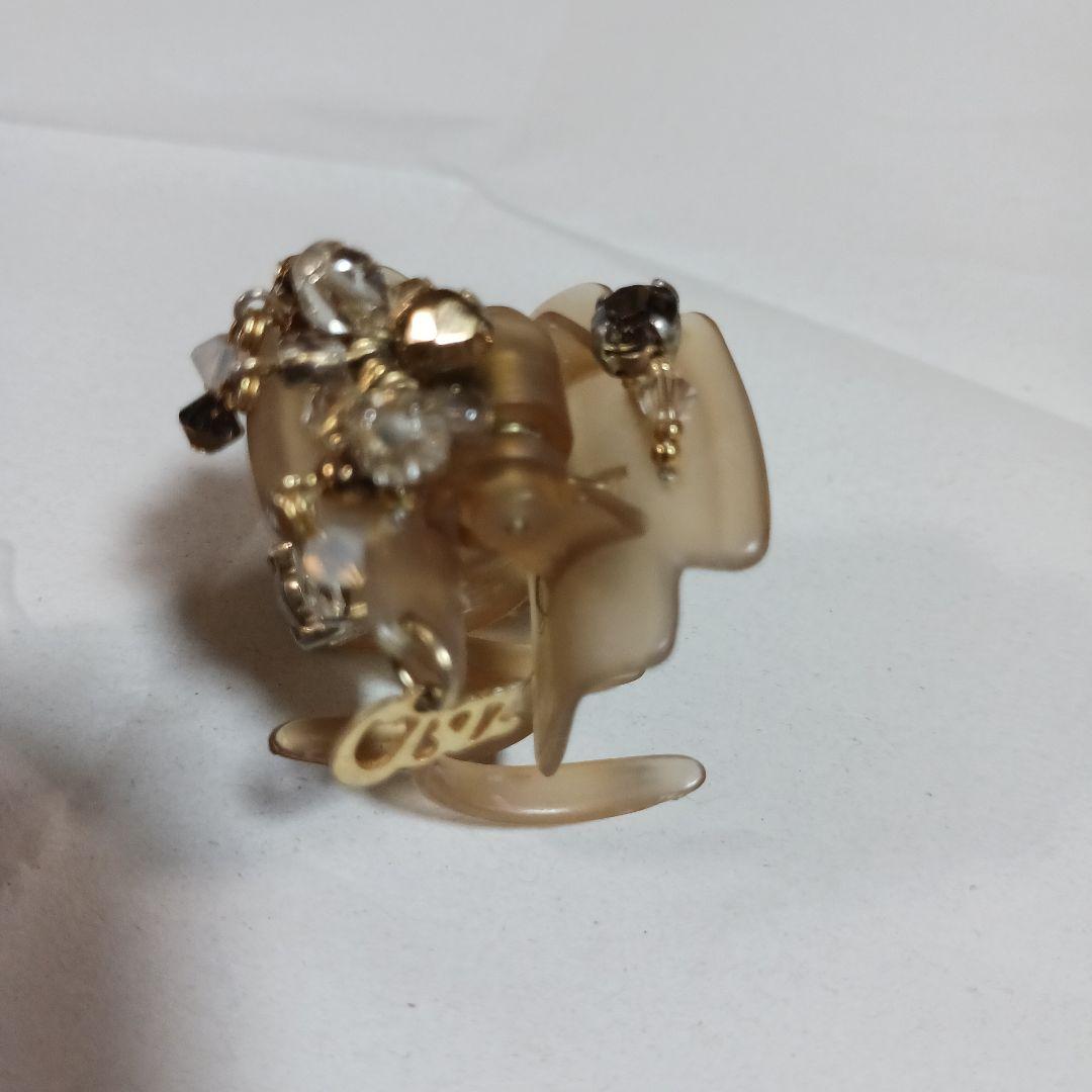 まめ　Complex Bizベージュ デザートクリップ2個セット