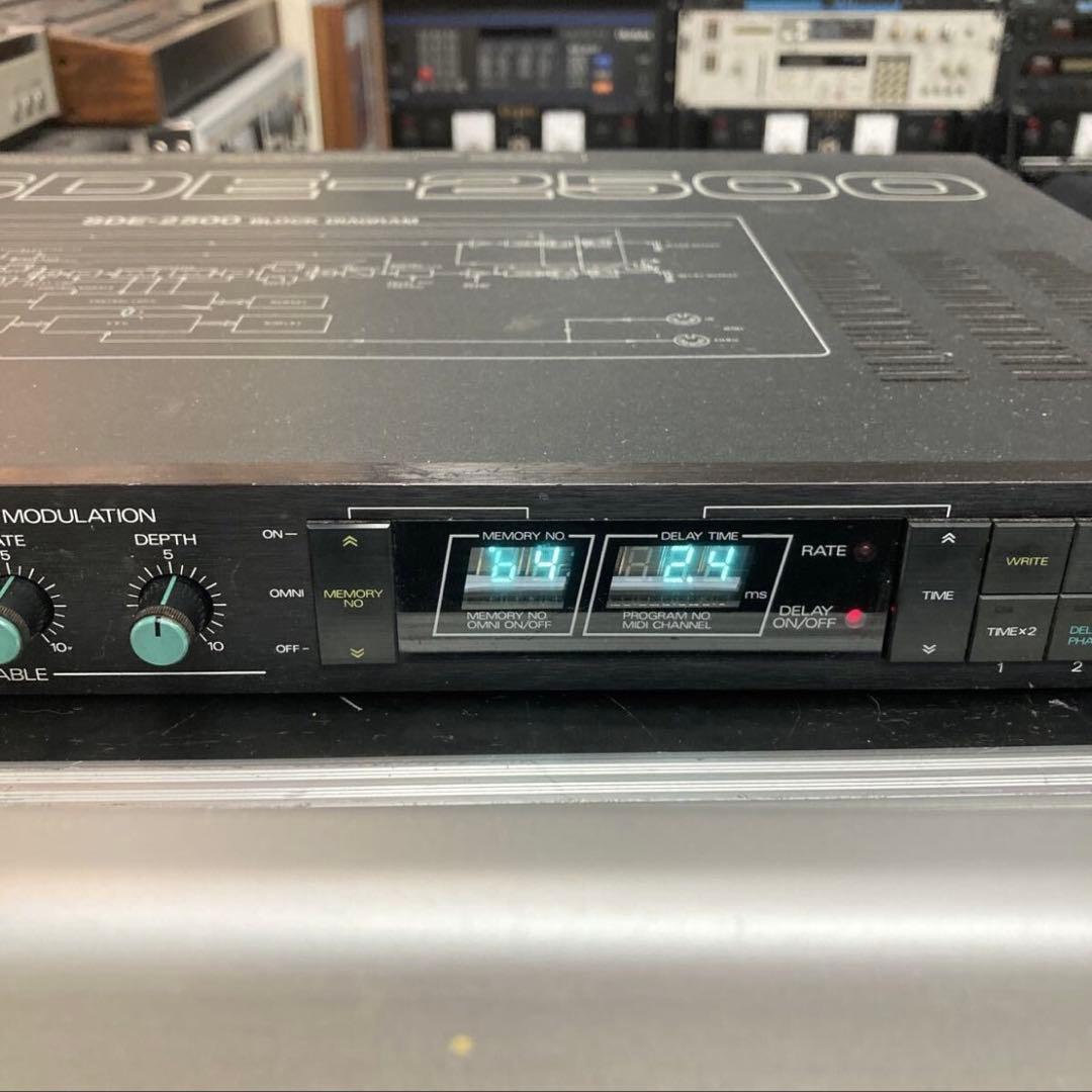 【美品】Roland SDE-2500 ローランド デジタルディレイ ⑦