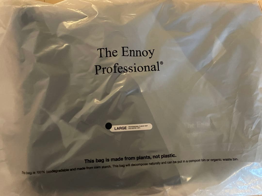 エンノイ　ENNOY PROFESSIONAL FLEECE VEST