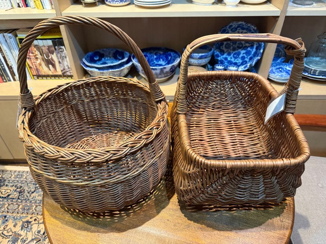 フランス雑貨マリンセール　アンティークカゴセット