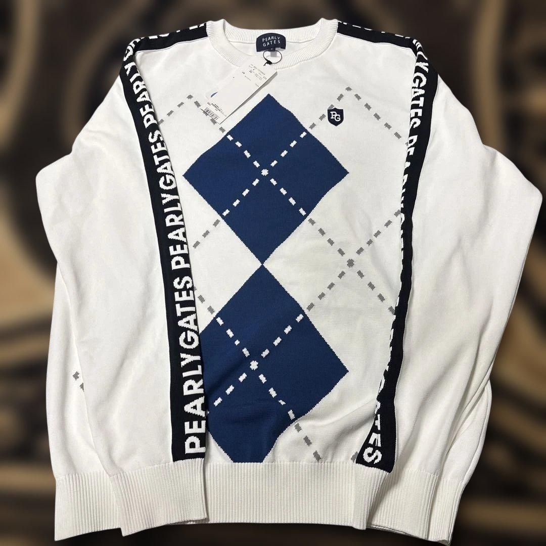 PEARLY GATES 　アーガイル柄　セーター 　サイズ6