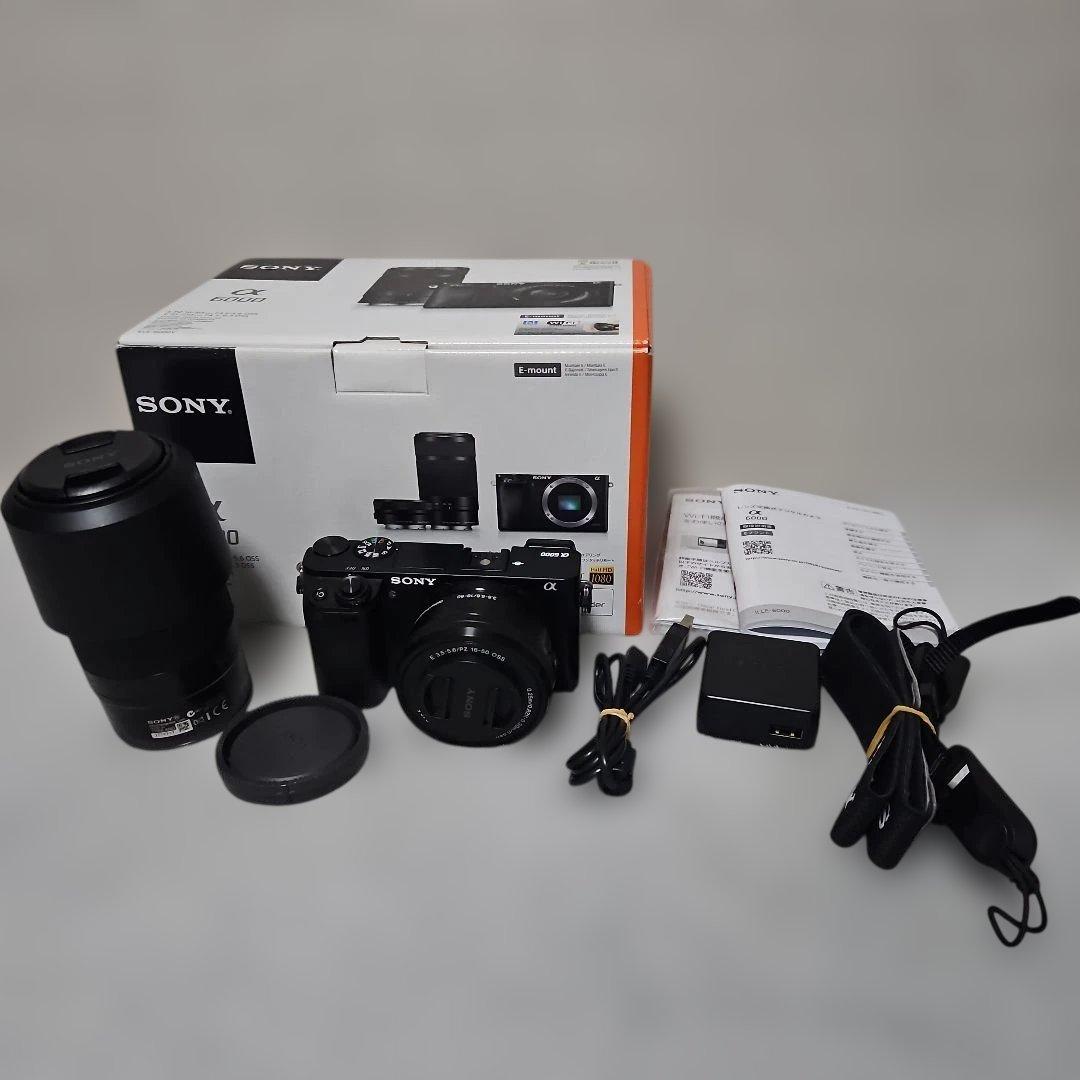 SONY α6000 ダブルズームレンズキット ILCE-6000Y