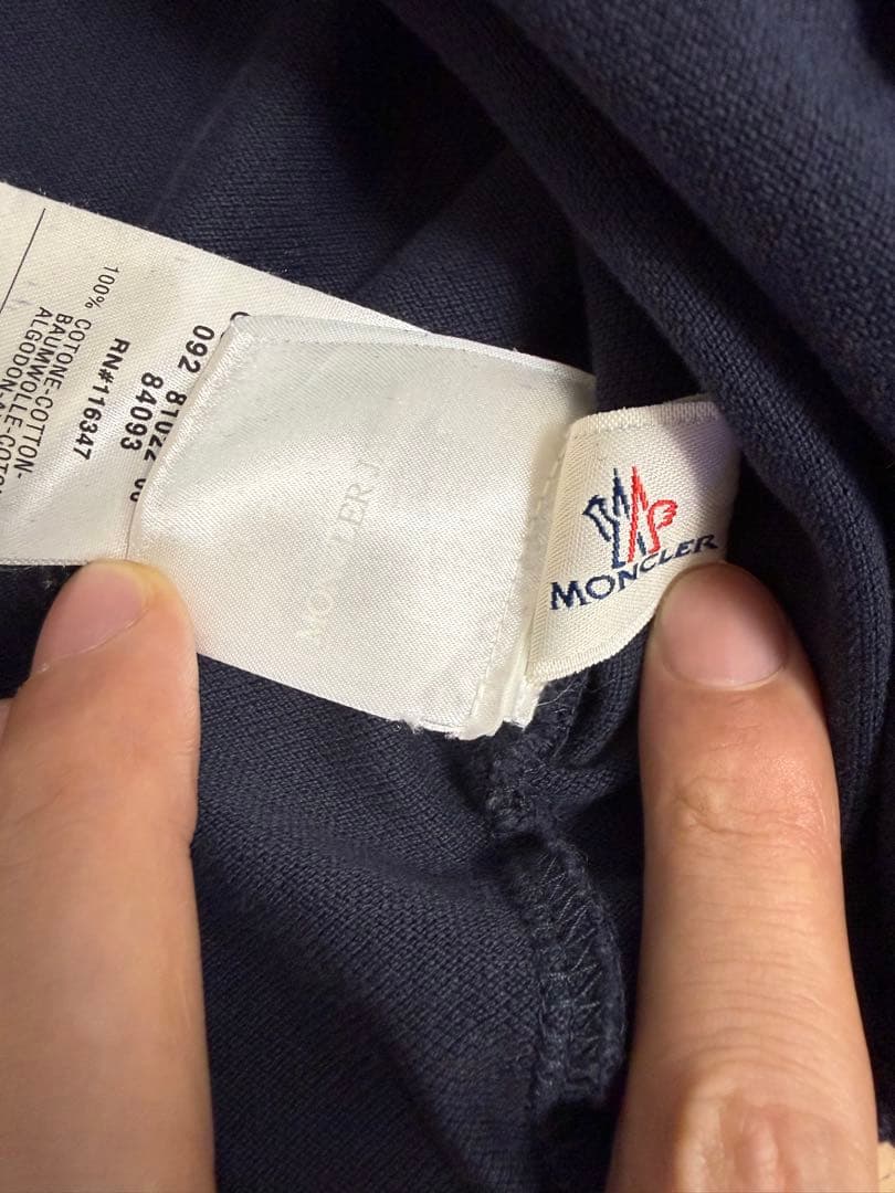 【美品】 MONCLER 正規品 Vネック ベスト ニット タンクトップM