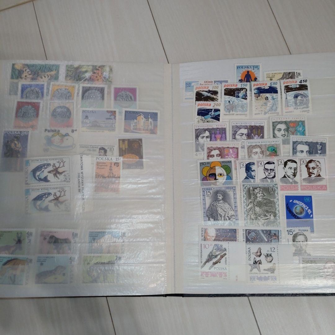 ポーランド　切手　まとめ売り　コレクション