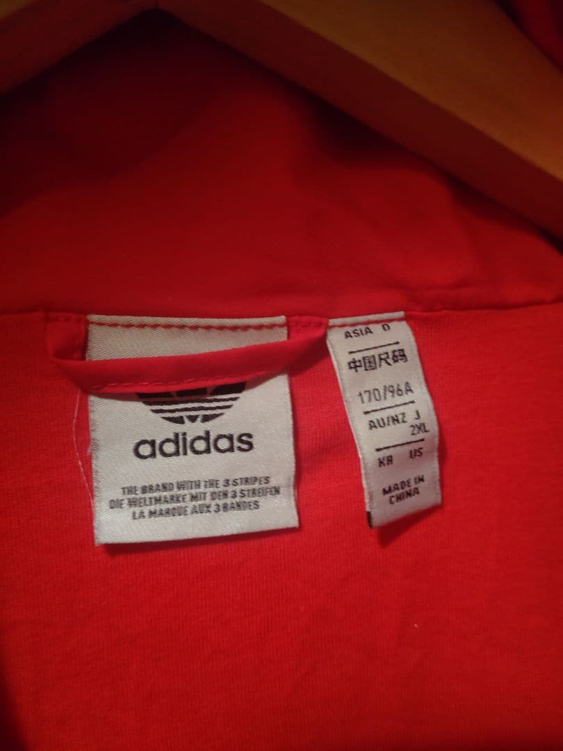 adidas adilenium オーバーサイズトラックトップ 2XL
