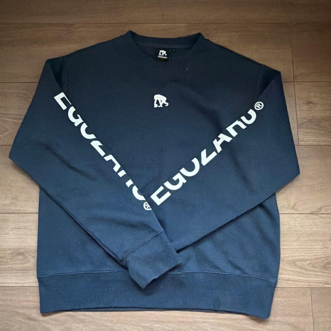 美品　エゴザル　スウェット　上下セット　ネイビー　S egozaru
