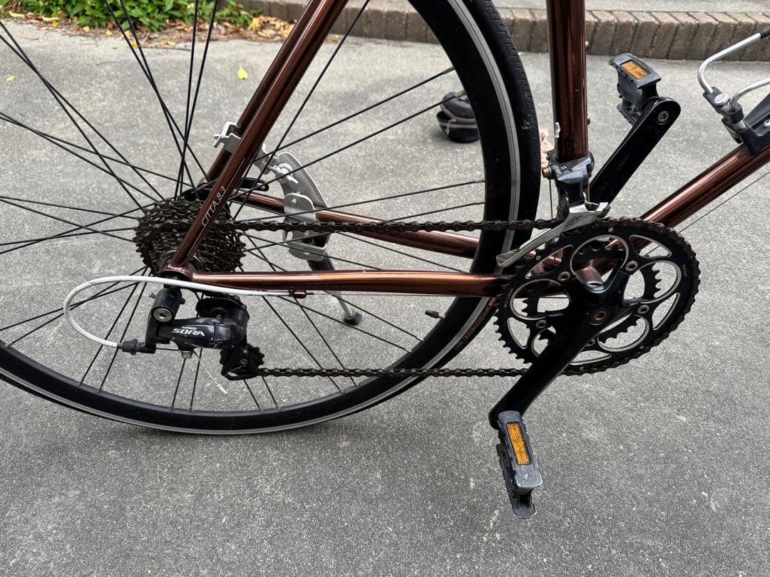 osso クロスバイク ブラウン