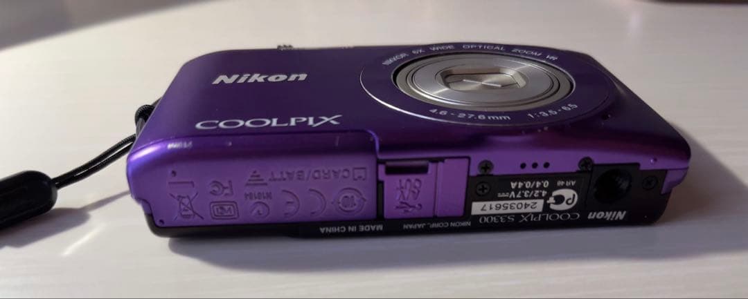 Nikon COOLPIX S3300 紫 パープル デジカメ