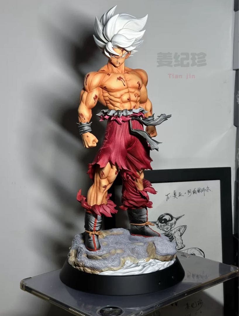 ドラゴンボール 孫悟空 ガレキ ガレージキット スタチューX①⑥④