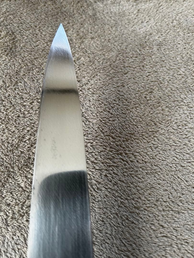 柳刃包丁 36cm 片刃 白二鋼 黒檀柄