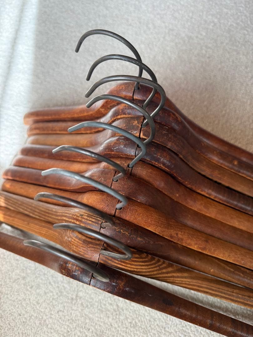 アンティーク　ハンガー　10本