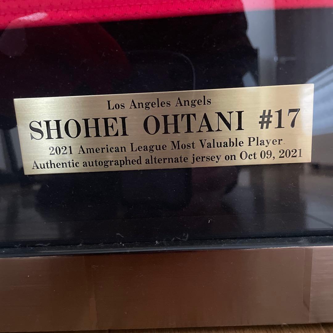 大谷翔平　額装入り直筆サイン入りオーセンティックユニフォーム　ファナティクス社