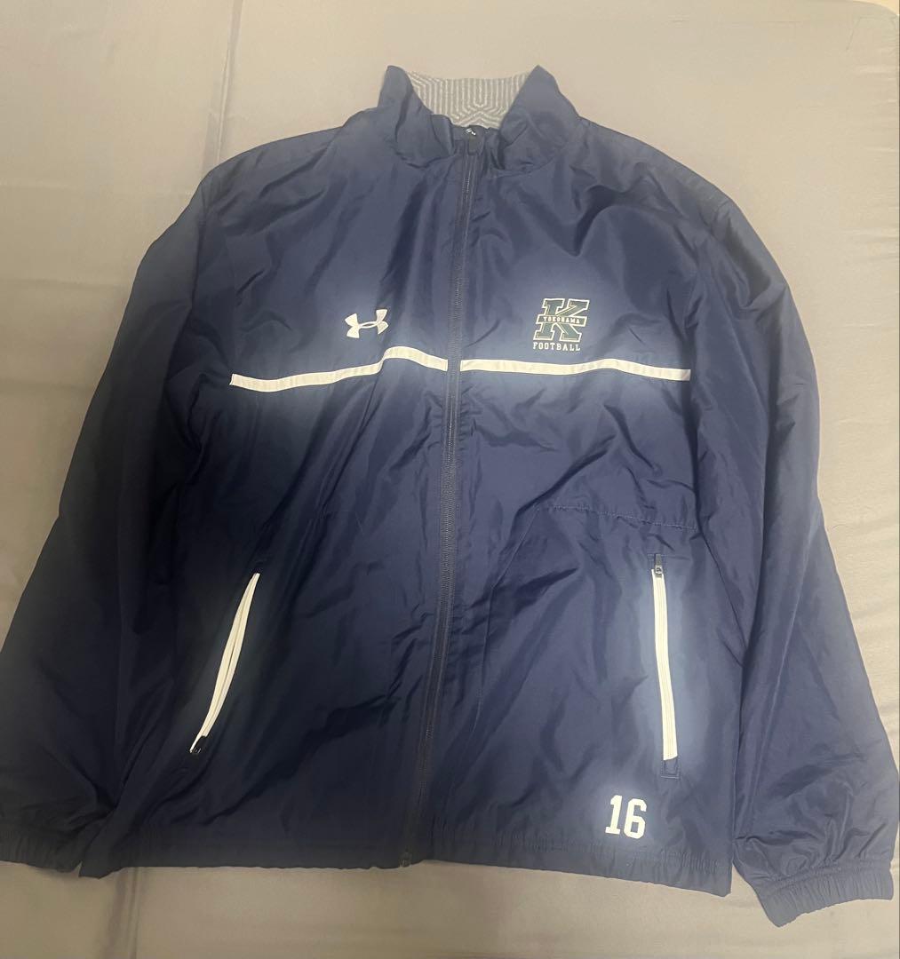 支給品 関東学院大学 フルジップウインド ブレーカー　上下セット　16