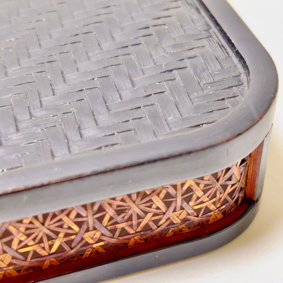 希少古物 駿河竹千筋細工 タイプ２