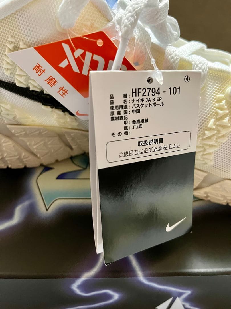 NIKE JA3 EP ナイキ ジャ3 30cm