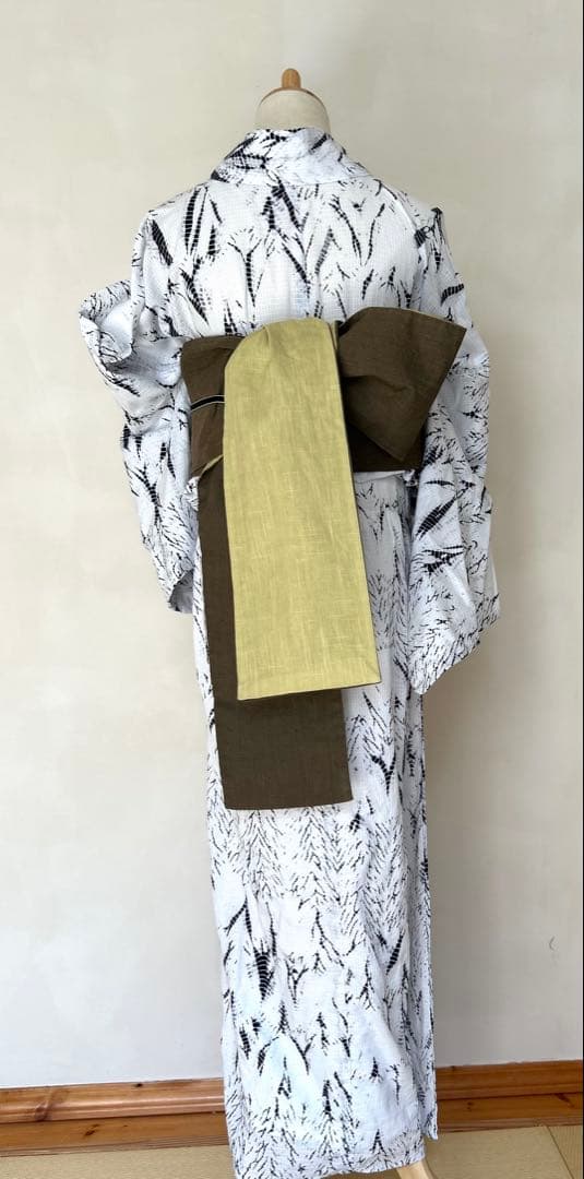 さま専用 有松絞り浴衣・本麻帯・帯締・帯締留の4点セット