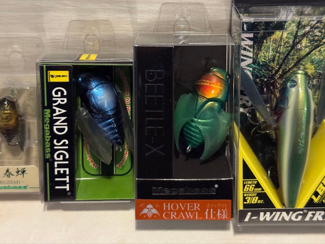 メガバス　新品未開封　虫ルアーセット