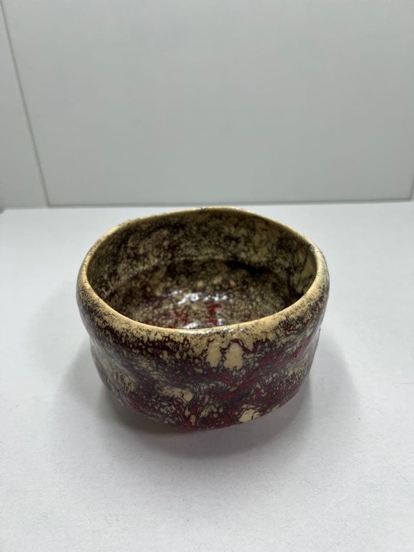 志典女作　箕面焼　茶碗　箕山