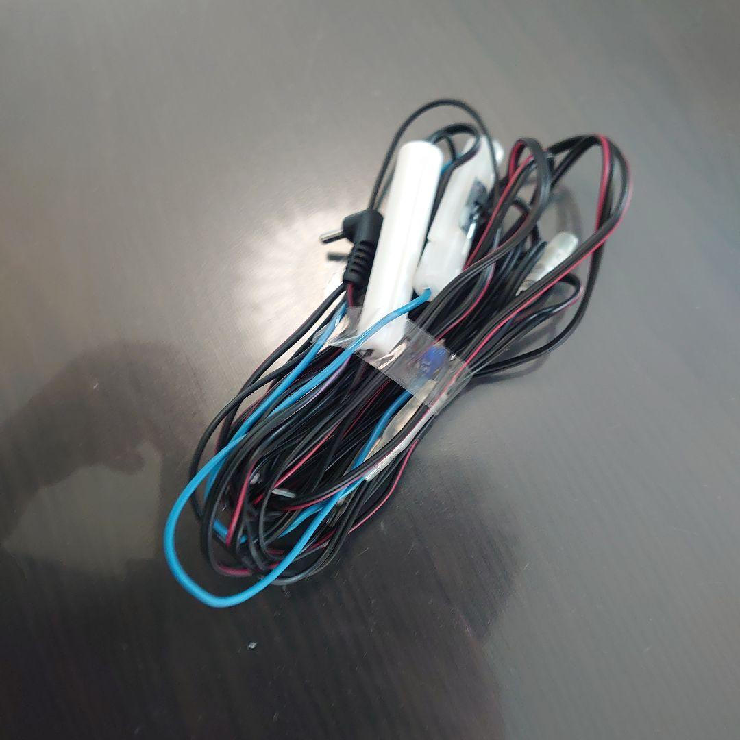 セルスタードライブレコーダー ミラー型レーダー探知機 配線一式付き