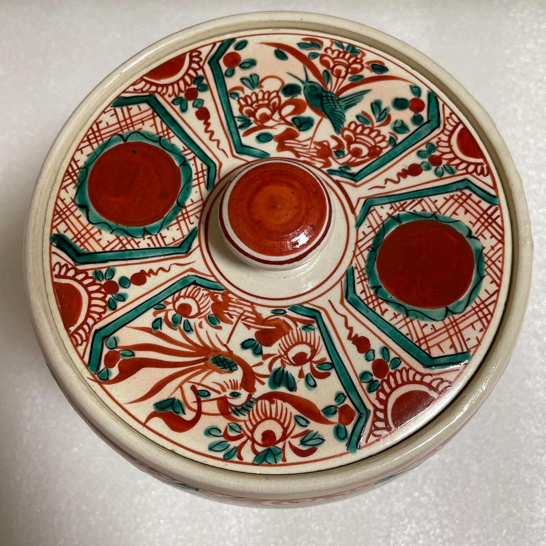 犬山焼　五代 尾関作十郎　水指