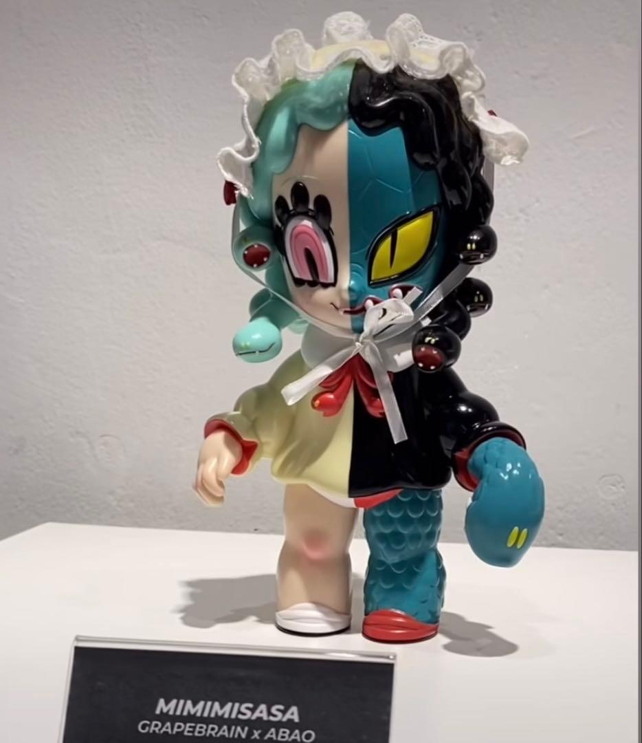 新品 GRAPE BRAIN ABAO MIMIMISASA ソフビ フィギュア