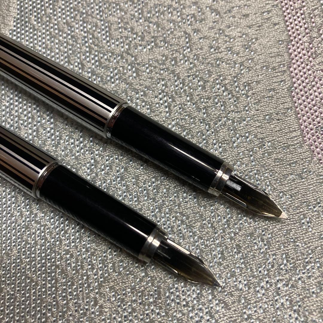 希少未使用　リビエール　プラチナ万年筆2本 PLATINAM Riviere細字