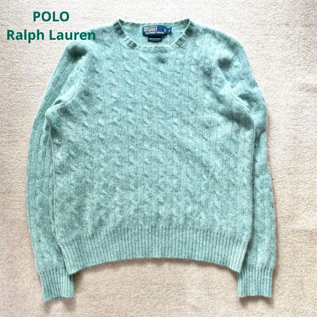 【激レア】POLO Ralph Lauren KNIT cashmere 90s