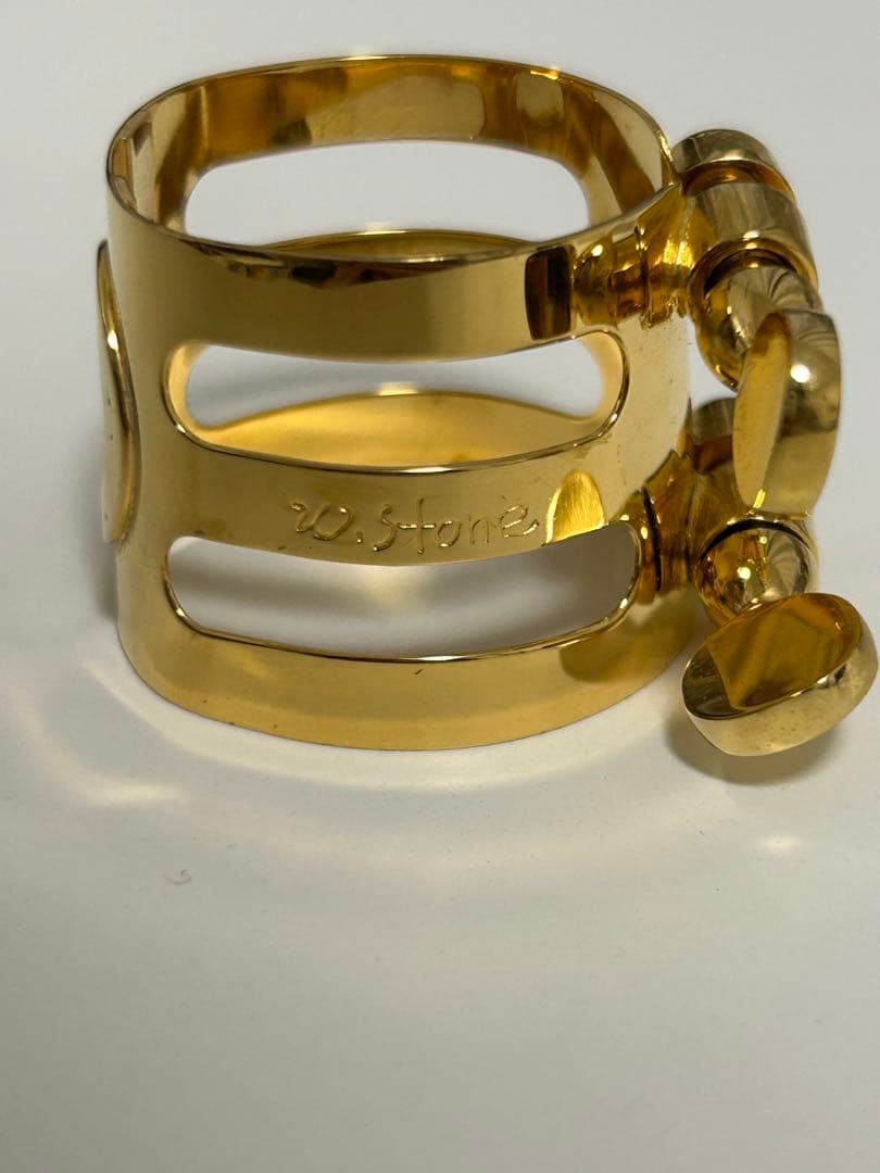 ウッドストーン B♭クラリネット リガチャー GP（金メッキ）